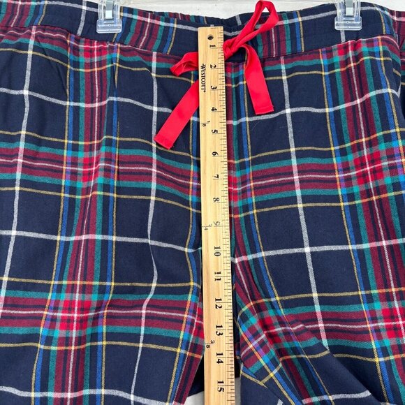 Vera Bradley Flannel Pajama Set Womens Size 3XL Tartan Plaid 100% Cotton - Picture 14 of 16